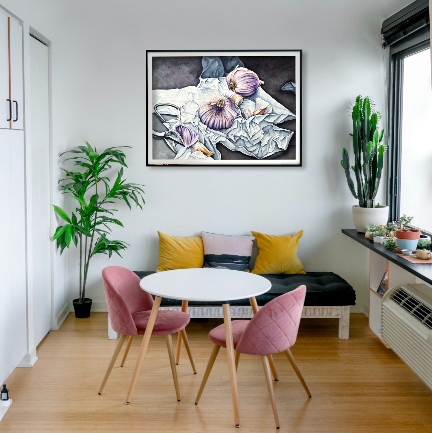 Purple Garlic - Giclée Watercolor Print