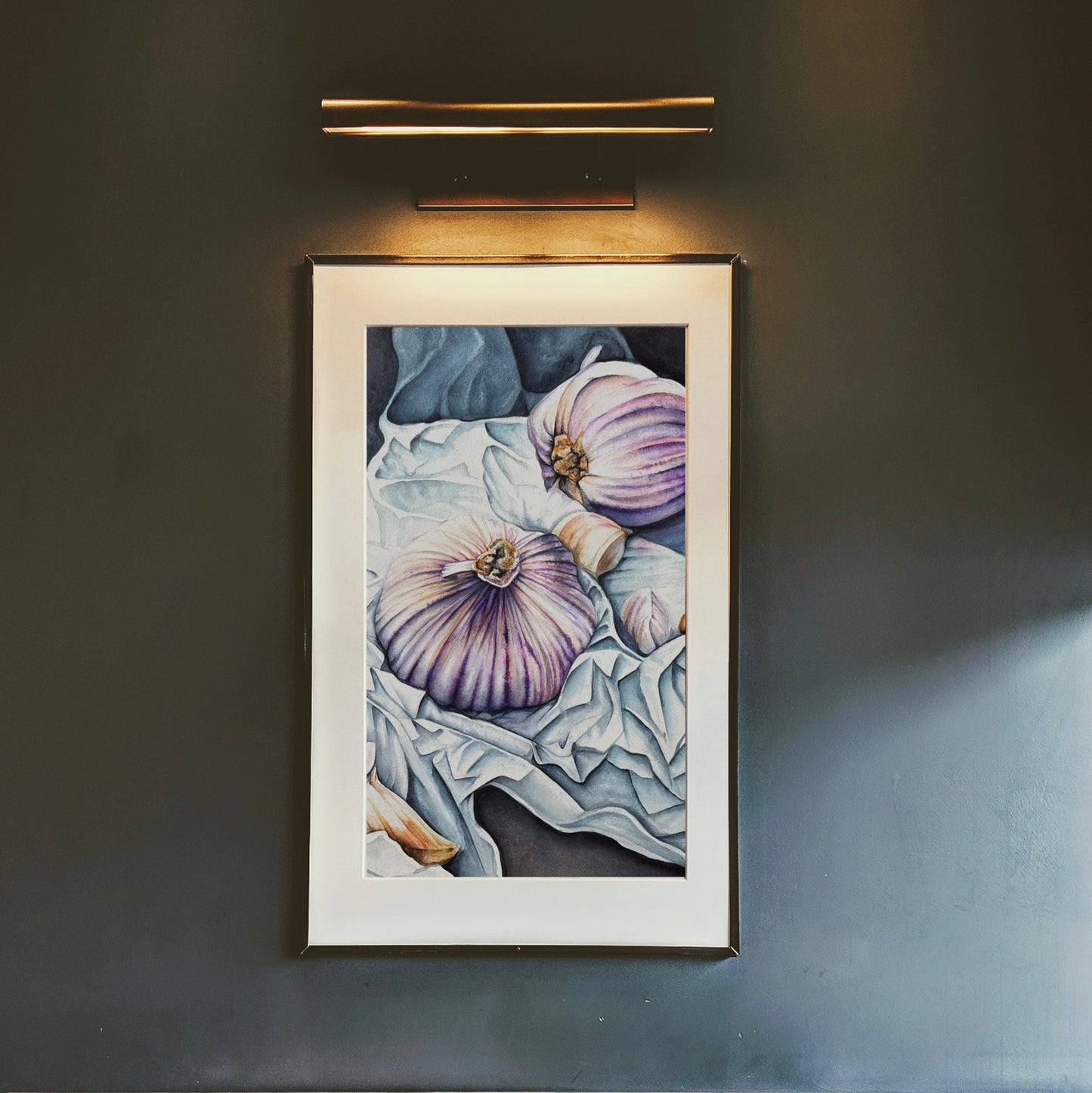 Purple Garlic - Giclée Watercolor Print