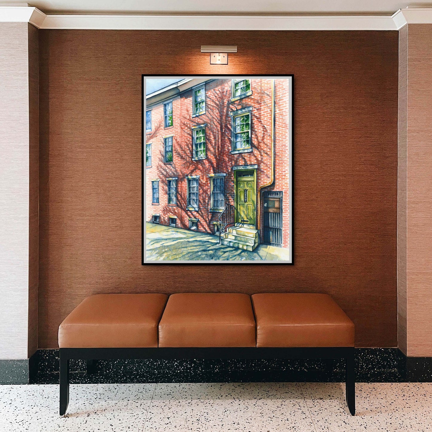 Rodman Street - Giclée Watercolor Print