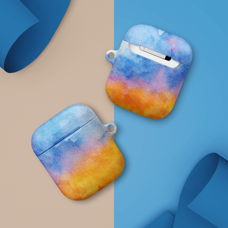 Rainbow Watercolor Inspired Case for AirPods®